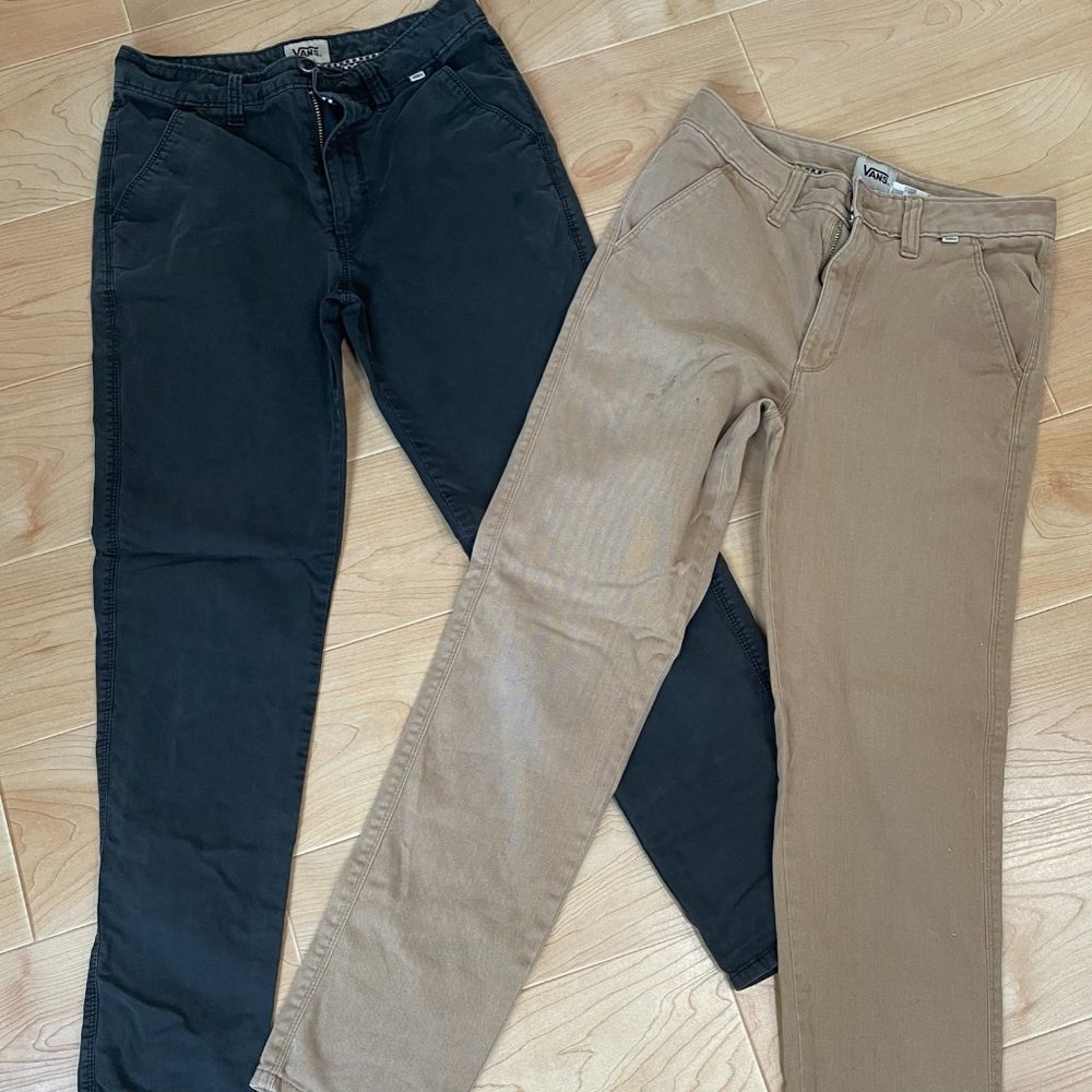 Vans pants Boys size 12